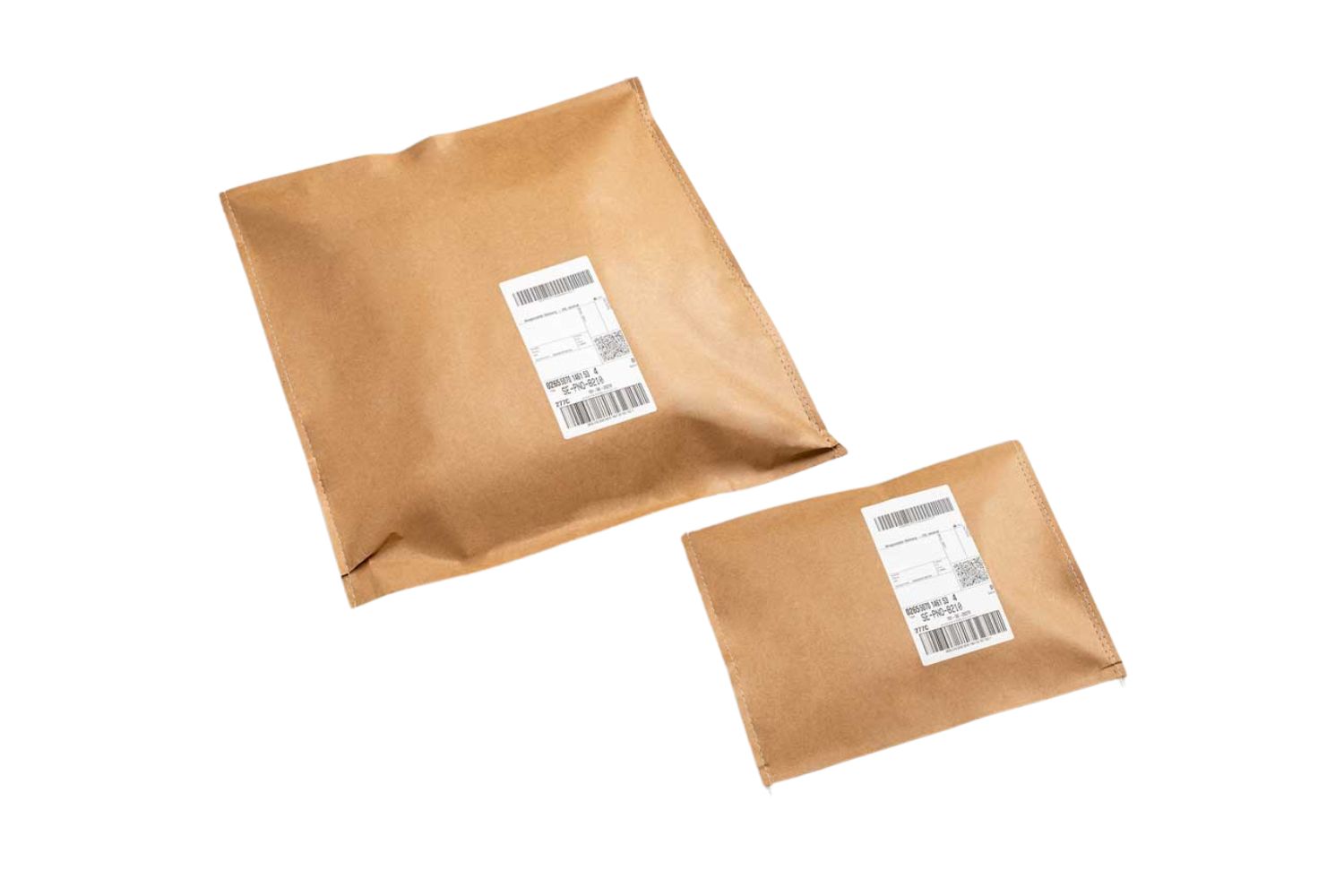 Papír mailers with label